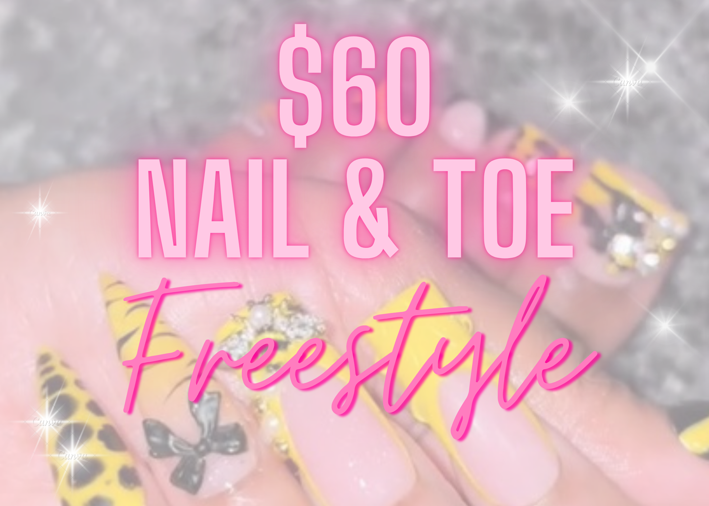 $60 Nail & Toe Freestyle (10 spots)